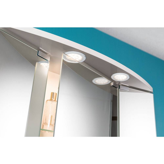 Paulmann 99920 LED-inbyggnadsbelysning Set 2 st LED LED fast installerad 5 W Krom (glänsande)