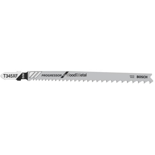 Sticksågsblad T 345 XF - Progressor for Wood and Metal Bosch Accessories 2608634993 N/A 3 st
