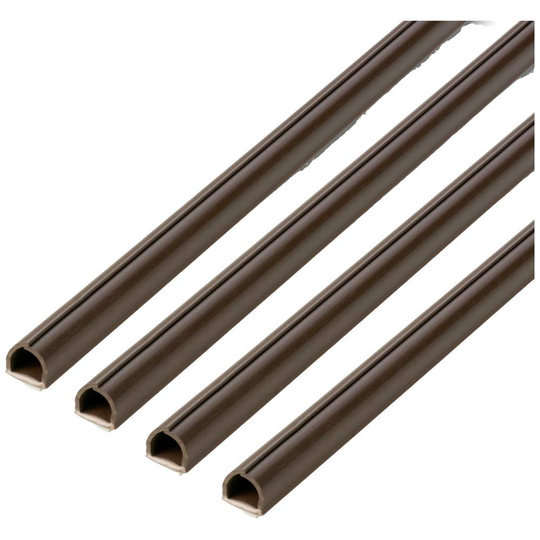 cablefix 2200-42 Kabelkanal (L x B x H) 1 m x 5.5 mm x 5 mm 4 st Brun