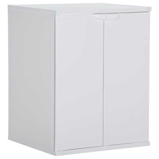 vidaXL Tvättmaskinsskåp vit 68,5x64,5x88 cm