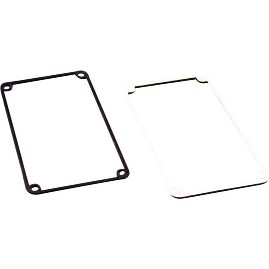 Hammond Electronics 1590BXGASKET Tätning Silikon Svart (L x B x H) 254 x 70 x 3 mm 2 st