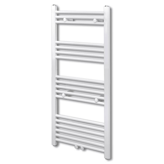 vidaXL Handdukstork centralvärme element rak 600 x 1160 mm