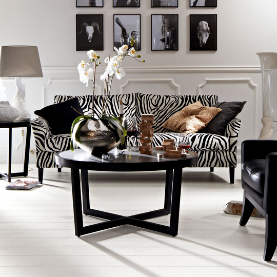 Trägolv Meister Longlife PD 400 Polar Vit Ek Harmonisk Borstad 8081