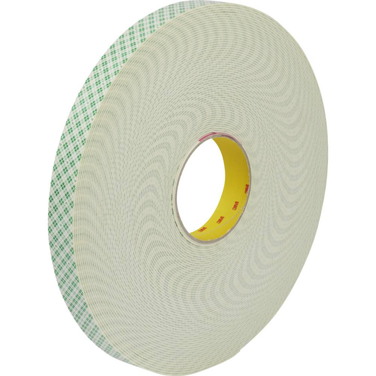 3M 40261910 40261910 Dubbelsidiga tejp Vit (L x B) 10 m x 19 mm 1 st