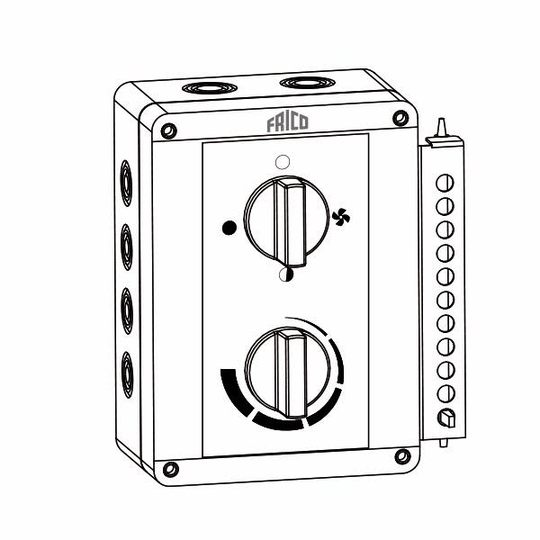 Frico ELSRT4 Manöverpanel IP65