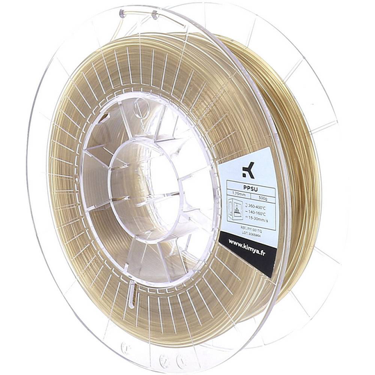 Kimya PY1001TQ 3D-skrivare Filament PPSU 1.75 mm Natur 500 g