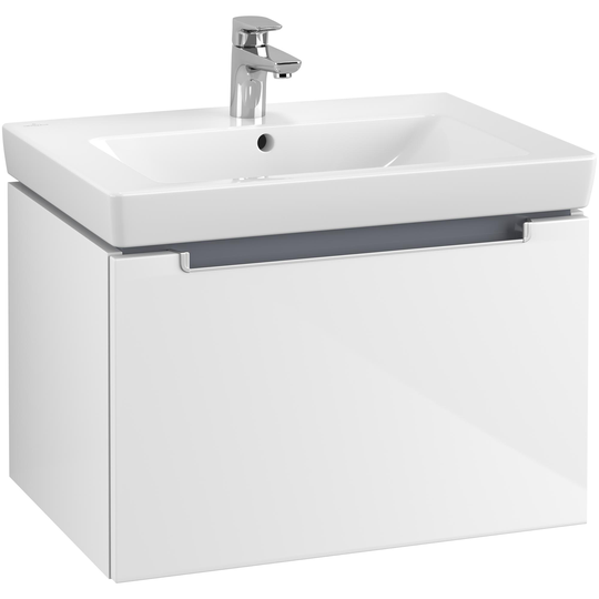 Tvättställsskåp Villeroy & Boch Subway 2.0 med 1 Låda