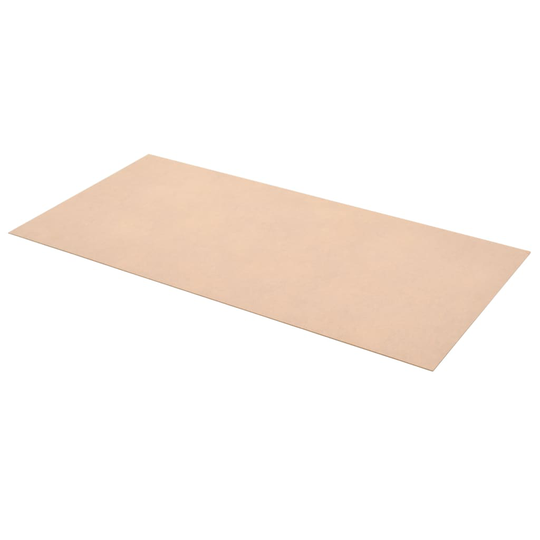 vidaXL MDF-skivor 10 st rektangulära 120x60 cm 2,5 mm