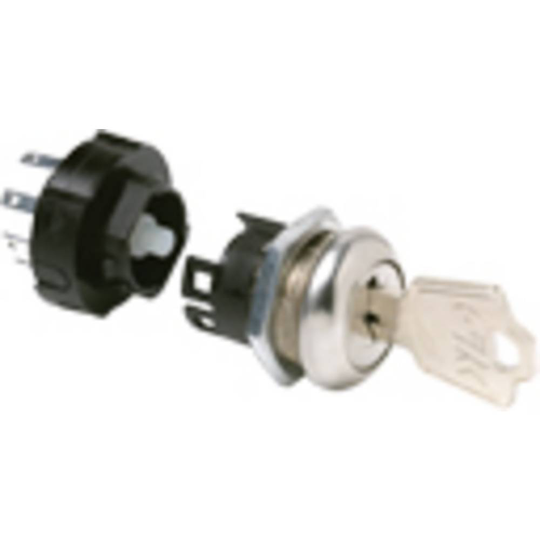 C & K Switches H1011U2F805NQ Nyckelbrytare 125 V 12 A 1x På/På 2 x 90 ° 1 st
