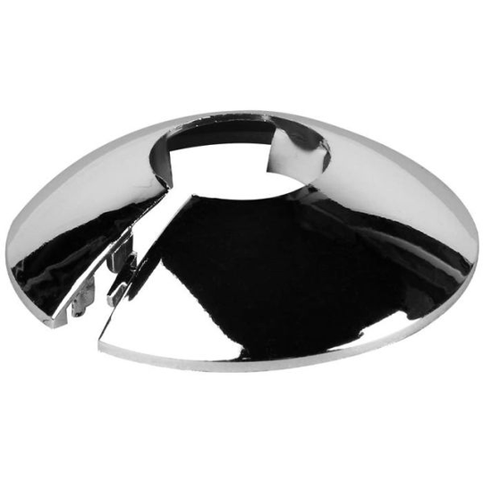 Faluplast 53305 Täckbricka kupig, låsbar, krom För rör dy. 12 mm