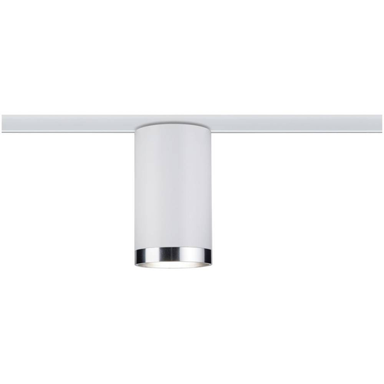 Paulmann Spot Tube Tak-spotlights URail GU10 Vit, Krom (matt)