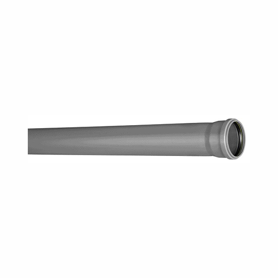 AVLOPPSRÖR HT M MUFF 50 L=0,5M | Beijerbygg Byggmaterial