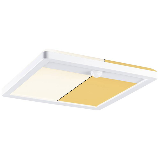 LED-takbelysning LED 14 W Paulmann Lamina PIR 2200K eck. Weiß 94707 Vit