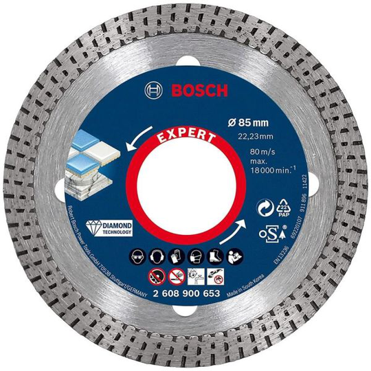 Bosch Expert Hardceramic Diamantkapskiva Ø 85 mm
