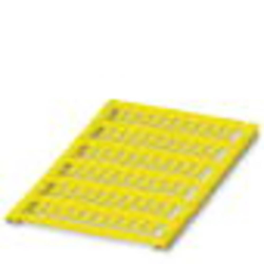 Kabelmarkör Monteringsmetod: infoga Utskriftsområde: 4 x 10 mm Gul Phoenix Contact UCT-WMT (10X4) YE 0801431 Antal märkningar: 60 1 st