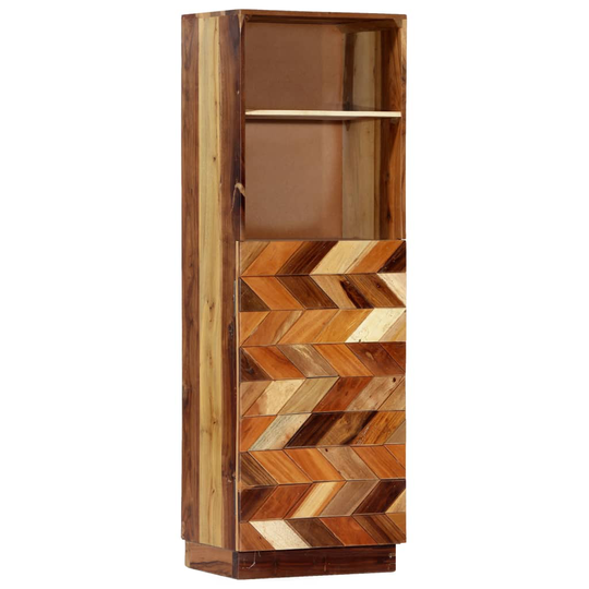 vidaXL Högskåp 40x32x122 cm massivt återvunnet trä