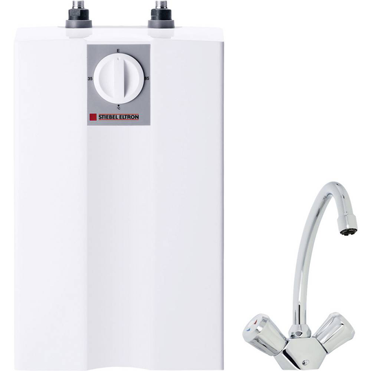 Stiebel Eltron UFP 5 t mit TWS 2 222177 Varmvatten väggtank med armatur EEK: A (A - G) 5 l 35 till 85 °C
