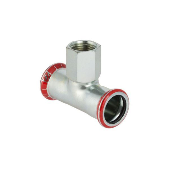 Geberit 1551965 T-rör 76,1 x 20 x 76,1 mm, inv. gänga