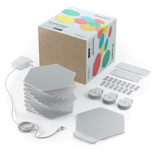 Nanoleaf - Shapes - Hexagons Startkit - 15 Paneler