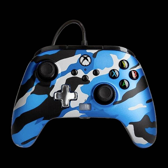 Handkontroll Xbox Series S, Xbox Series X PowerA Xbox Metallic Blue Camo
