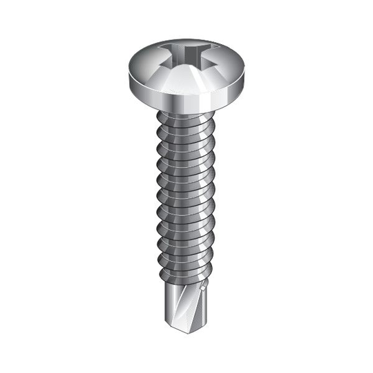 Ejot 581040 Borrskruv kullrig stål, PH2 FZB 3,5 x 13 mm, 1000-pack
