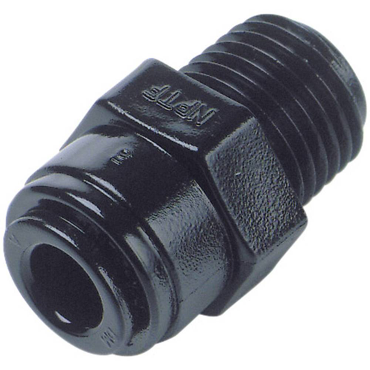 Norgren Rak koppling D01250618 Yttergänga: R1/8 Rör-Ø: 6 mm 1 st
