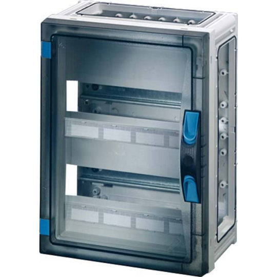 Hensel 4012591116714 FP 1249 Normkapsling Utanpåliggande Moduler totalt = 24 Antal serier = 2