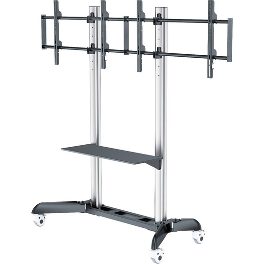 Digitus DA-90371 TV-golvstativ 14,0 cm (5,5) - 165,1 cm (65) Golvstativ, Justerbar i höjd