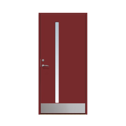 Enkeldörr till villa Hjärup 9 x 20, Högerhängd, Röd
