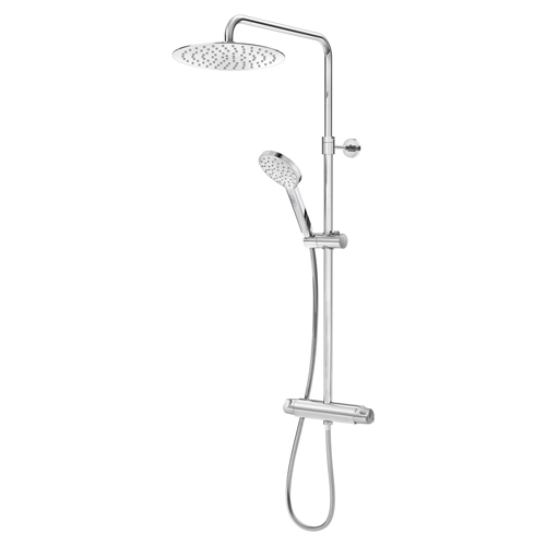 Takdusch med blandare 160 cc Gustavsberg Nautic Round