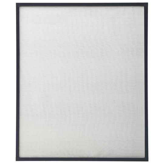 vidaXL Insektsnät för fönster antracit 120x140 cm