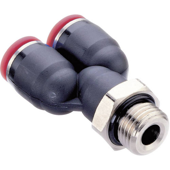 Norgren Y-koppling C02880418 Yttergänga: 1/8 Rör-Ø: 4 mm 1 st