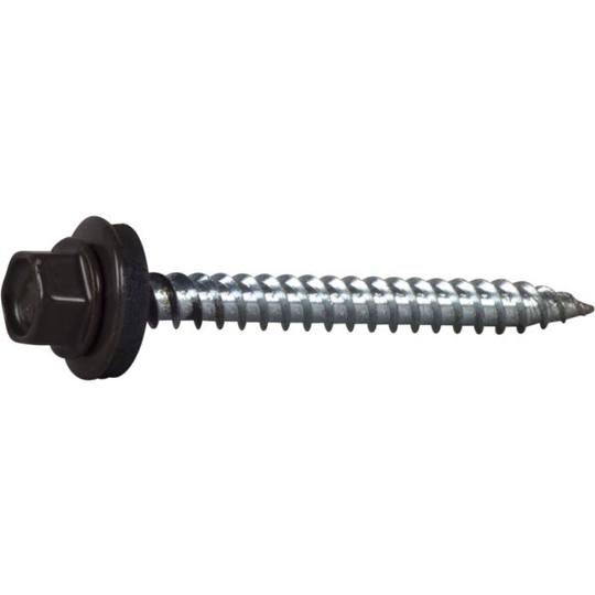ESSVE 64414 Farmarskruv 4,8 x 50 mm, vass spets, 200-pack Mörkbrun (RR32)