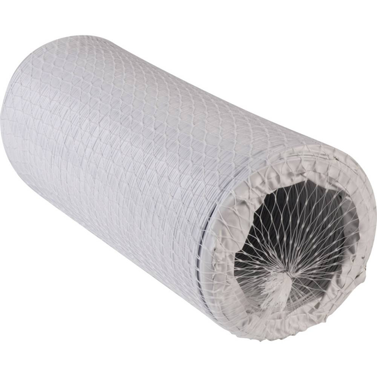 Flexibel spiralslang Plast (Ø x L) 15.2 cm x 6 m Wallair N52875 Vit