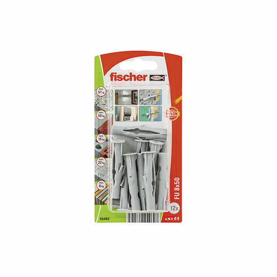 UNIVERSALPLUGG FU K 8X50 12ST | Beijerbygg Byggmaterial