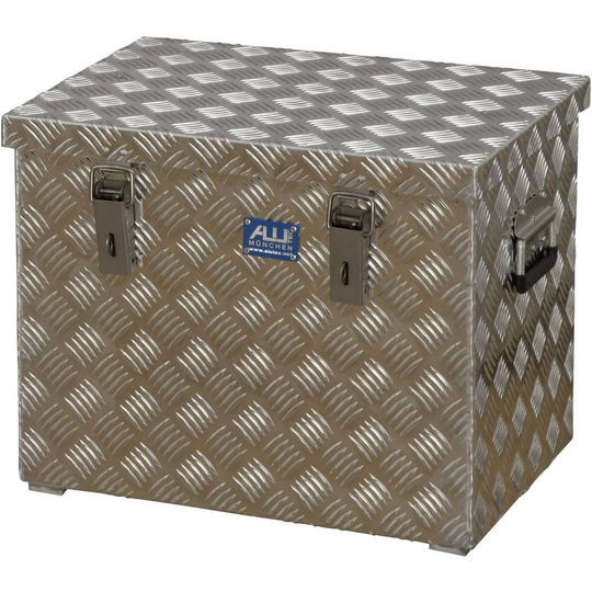 Plåtlåda räfflad Alutec Alutec 41070 Aluminium (L x B x H) 522 x 375 x 420 mm