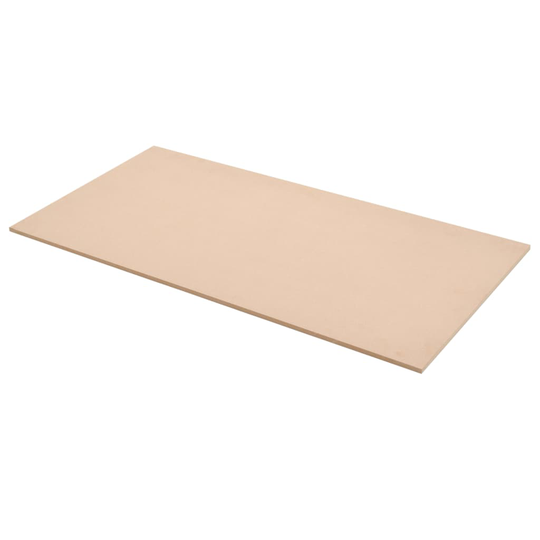 vidaXL MDF-skivor 2 st rektangulära 120x60 cm 12 mm