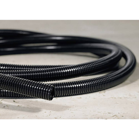 HellermannTyton 166-12013 HG-ELWS12-PA6-BK Skyddsslang Svart 10 mm 50 m