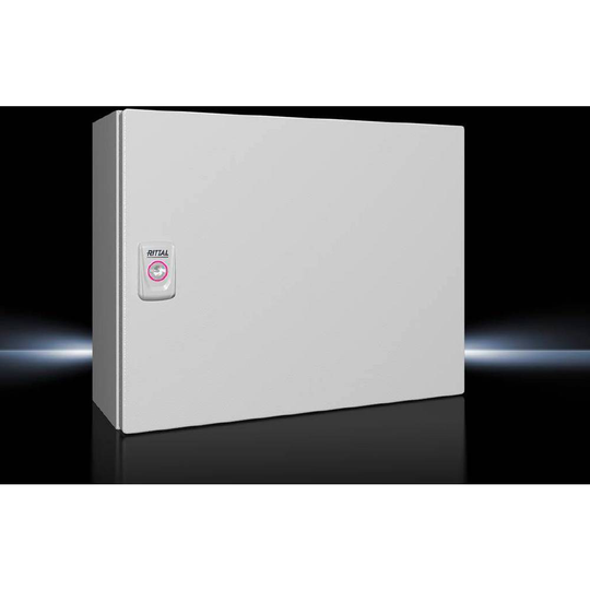 Rittal KX 1576.000 Hölje installation, Väggskåp 380 x 300 x 155 Stålbleck Grå-vit (RAL 7035) 1 st