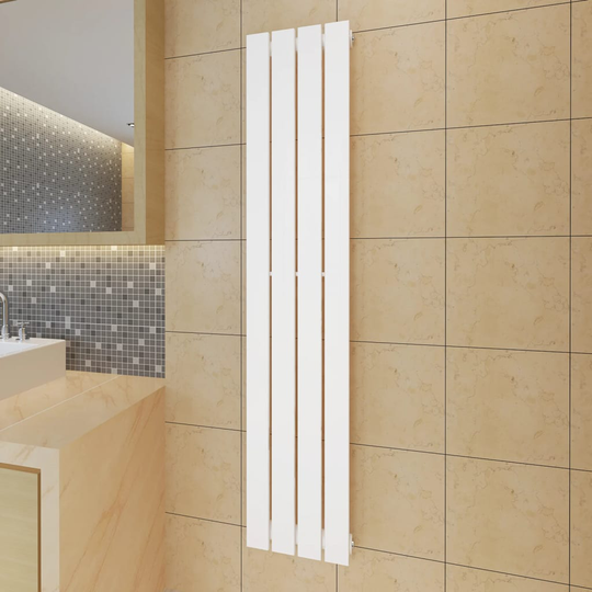 vidaXL Värmepanel vit 311mm x 1500mm