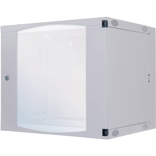 Intellinet 713771 19 väggskåp (B x H x D) 540 x 460 x 450 mm 9 U Grå-vit (RAL 7035)