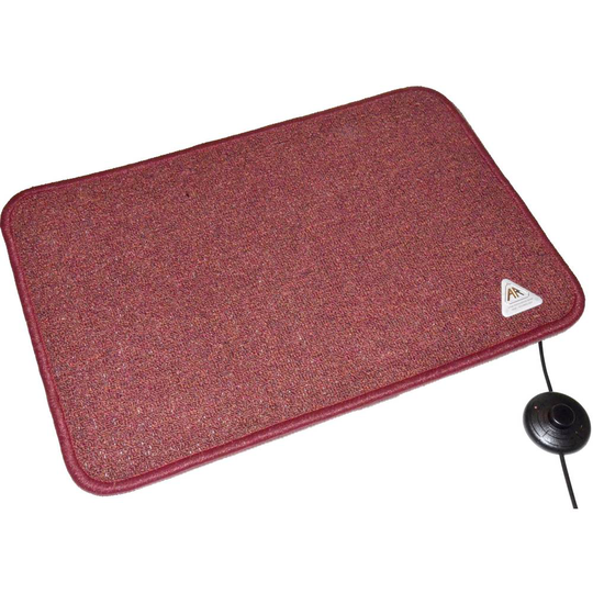 Arnold Rak Heat Master® 611258-B Värmematta (L x B x H) 70 x 50 x 1.5 cm Bordeaux