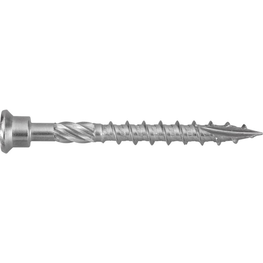 SWG Skruv terrass 5 mm 60 mm T-profil Rostfritt stål C1 100 st