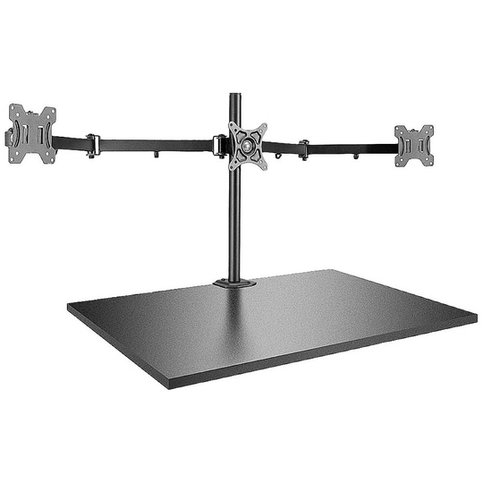 LINDY Lindy 3x Monitor bordsfäste 43,2 cm (17) - 71,1 cm (28) Tilt + Svängbar