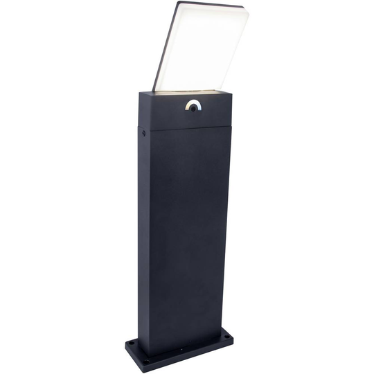 LED-utomhusmarkbelysning 16 W Lutec Pano 7289001118 Antracit
