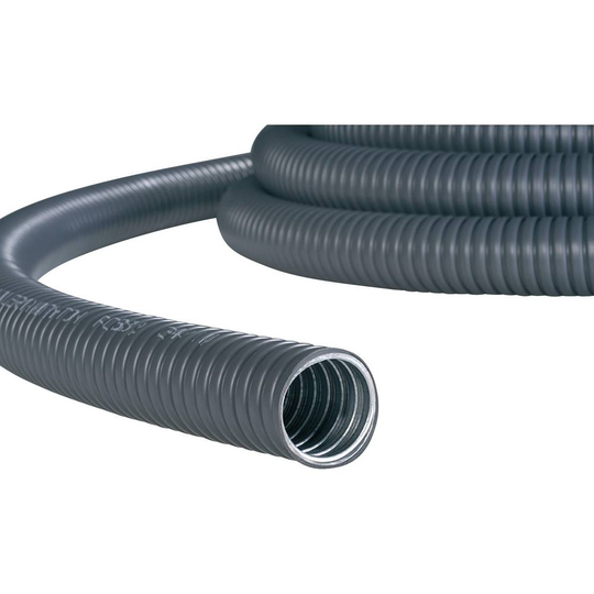 HellermannTyton 166-30722 PCS10-GS/PVC-GY Skyddsslang Grå 60.80 mm 10 m