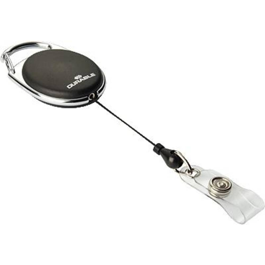 Durable 832401 Jojo för ID-hållare Svart 10 st/paket 0.8 m