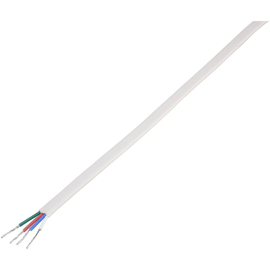 Anslutningskabel Kabellängd: 25.00 m 24 V PVC TRU COMPONENTS RGB-25