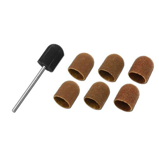 Sliphylsset 6-delars Ø 13 mm med hållare Donau Elektronik 1629 Diameter 13 mm N/A
