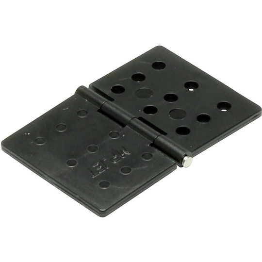 EXTRON Modellbau Gångjärn Rektangulär Polyamid (L x B) 39 mm x 26 mm 12 st